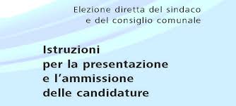 Immagine ELEZIONI COMUNALI: PRESENTAZIONE DELLE CANDIDATURE