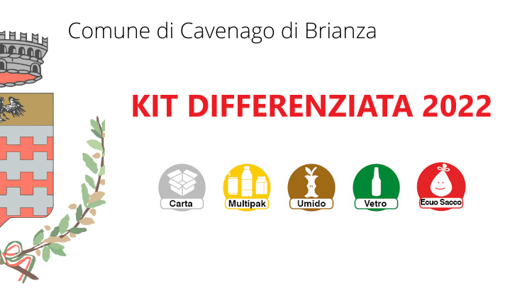 Immagine Kit Raccolta Differenziata 2022