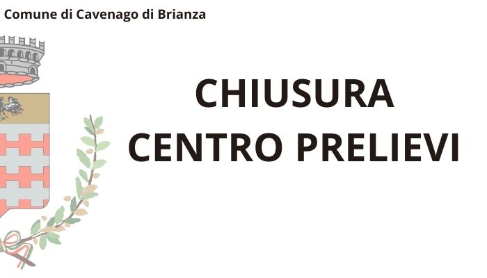 Immagine Punto prelievi: chiusura 