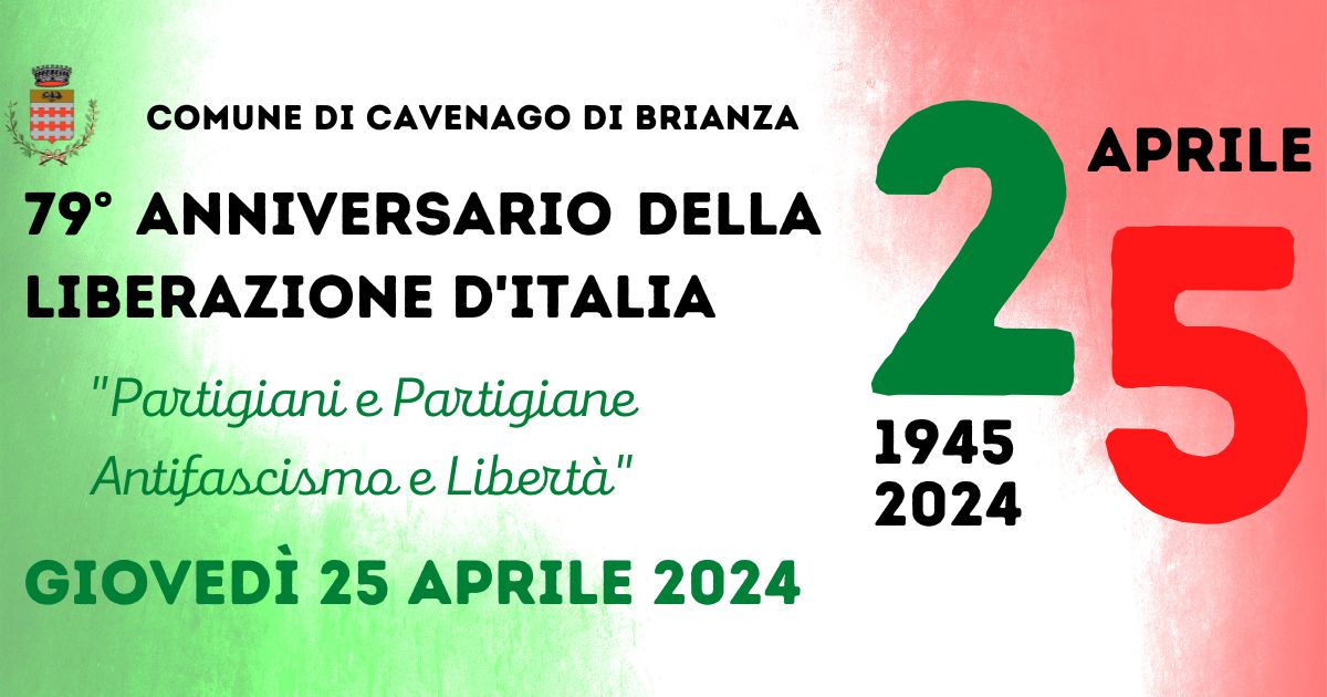 Immagine Celebrazione del 25 Aprile