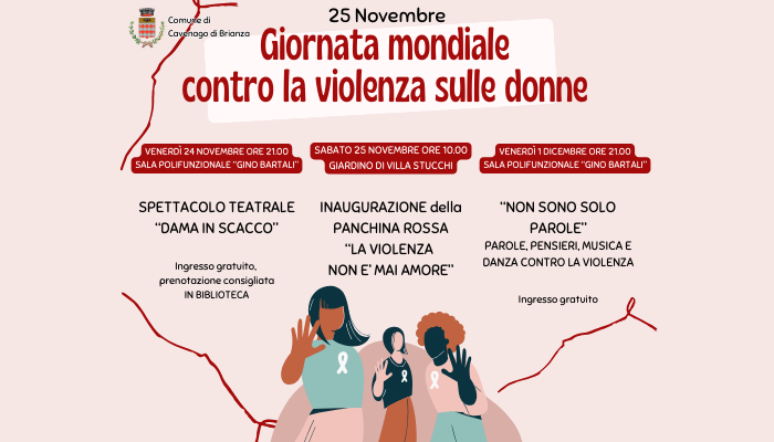 Immagine Giornata mondiale contro la violenza sulle donne