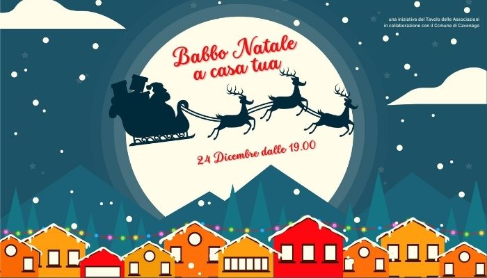 Immagine Babbo Natale a casa tua