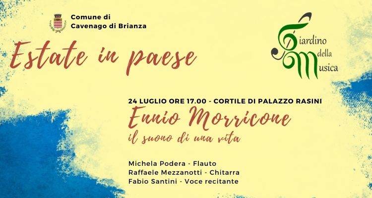 Immagine Estate in paese: Ennio Morricone il suono di una vita