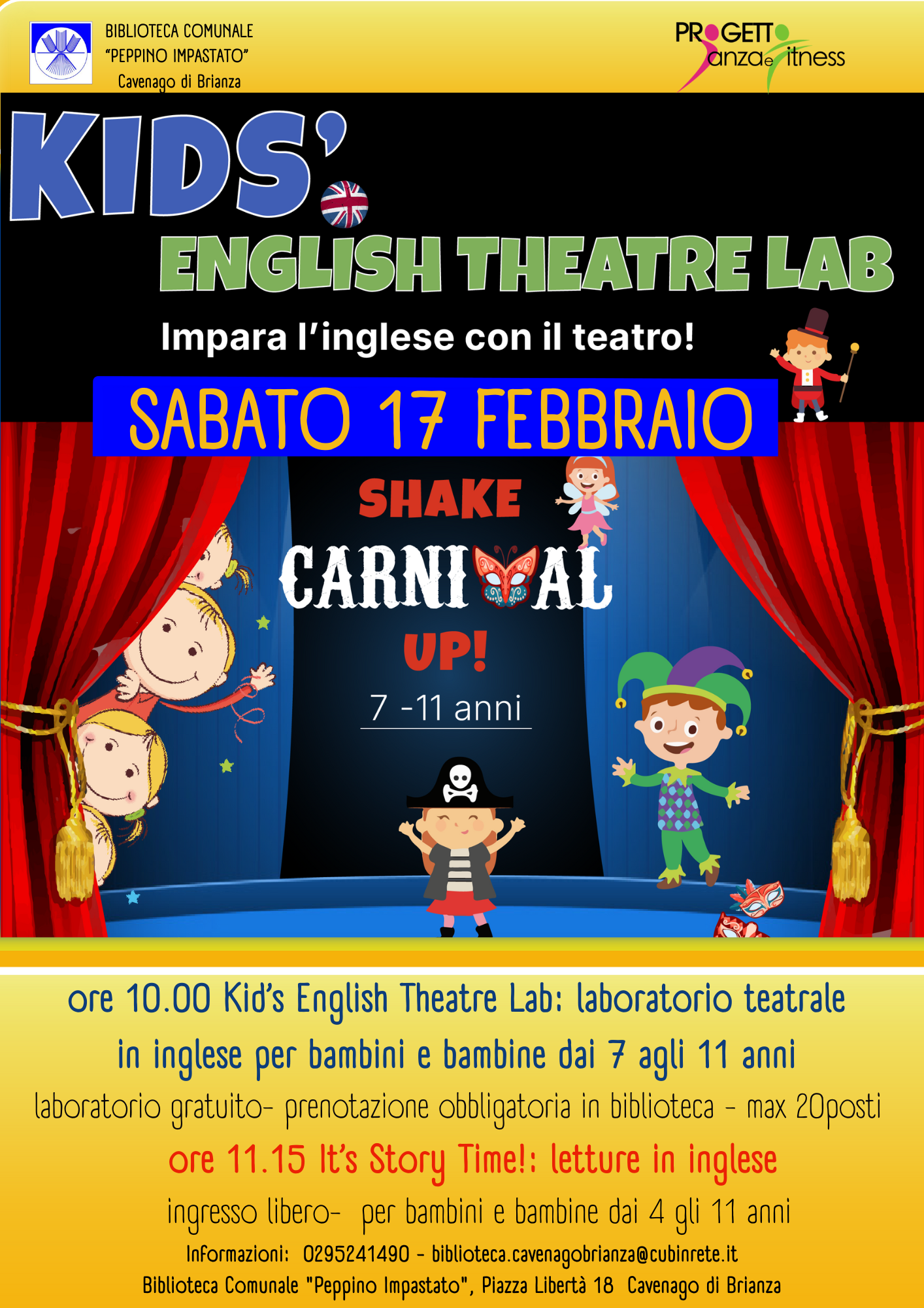 Immagine KIDS' ENGLISH THEATER LAB