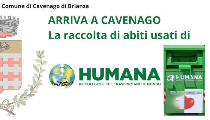 Immagine Raccolta di abiti usati di HUMANA