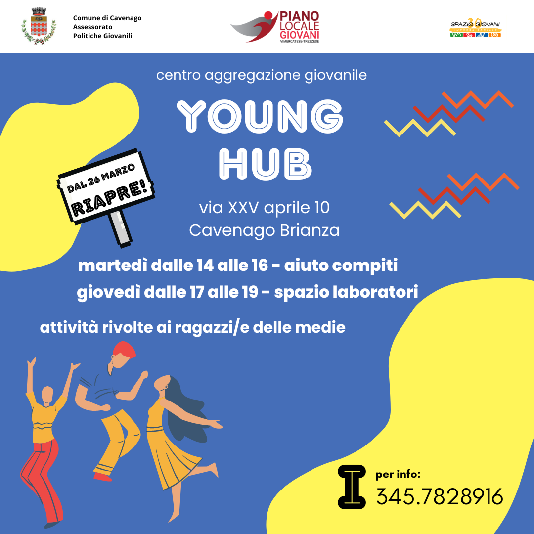 Immagine RIAPRE YOUNG HUB