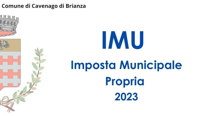 Immagine IMU - imposta municipale propria 2023
