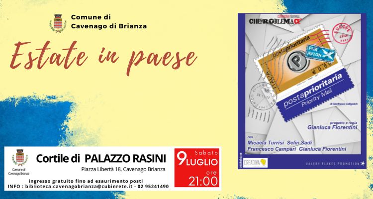 Immagine Estate in paese: “Posta Prioritaria”