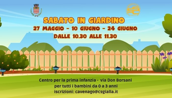 Immagine Sabato in giardino