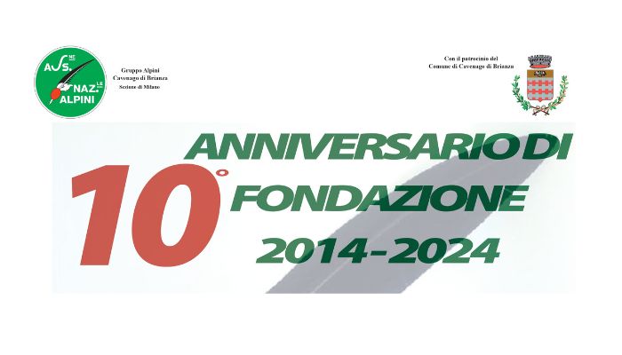 Immagine Anniversario fondazione gruppo alpini