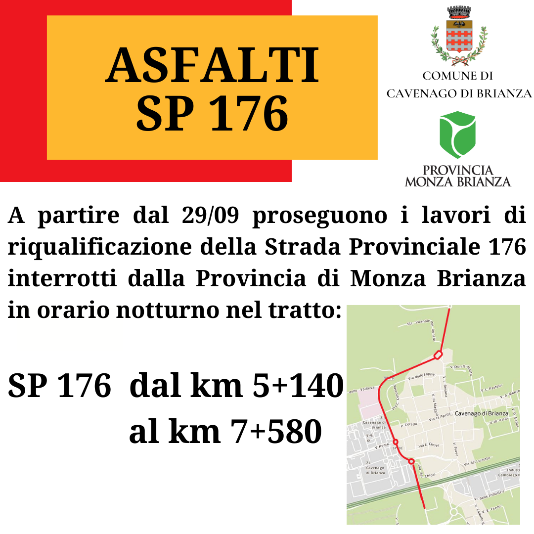Immagine Asfaltatura Strada Provinciale 176