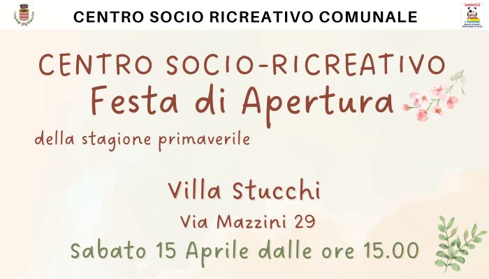 Immagine Festa del Centro Socio-Ricreativo