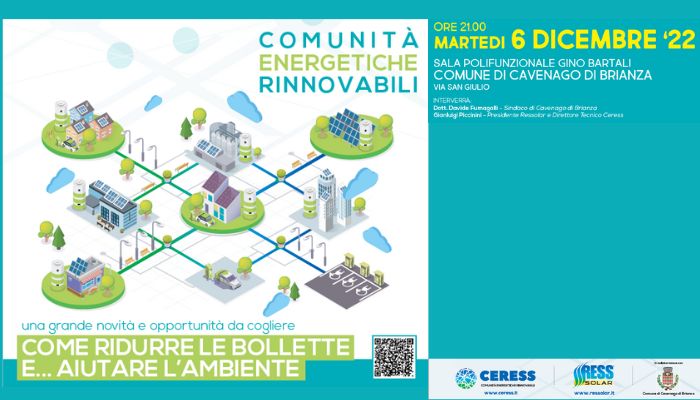 Immagine COMUNITÀ ENERGETICHE RINNOVABILI 