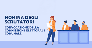 Immagine CONVOCAZIONE DELLA COMMISSIONE ELETTORALE COMUNALE PER LA NOMINA DEGLI SCRUTATORI