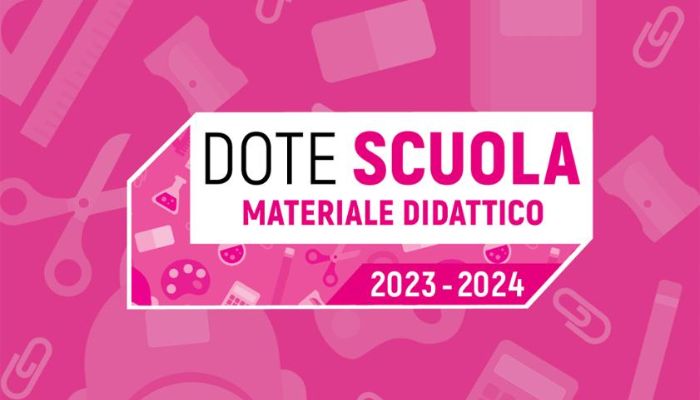 Immagine Dote Scuola - Materiale Didattico a.s. 2023/24