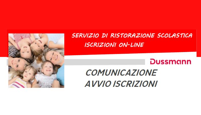 Immagine Servizio di ristorazione scolastica: avvio iscrizioni on-line