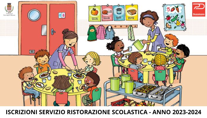 Immagine APERTURA ISCRIZIONI SERVIZIO RISTORAZIONE SCOLASTICA ANNO 2023-24