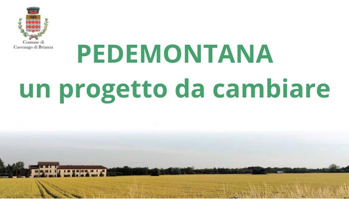 Immagine PEDEMONTANA: un progetto da cambiare