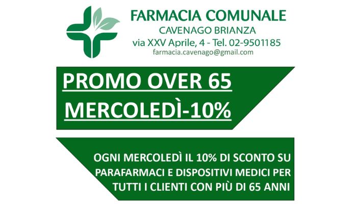 Immagine Promozione per over 65 in farmacia